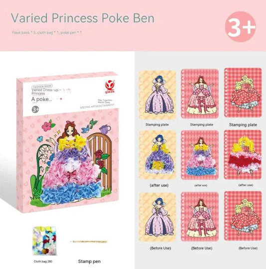 "DIY Hand-painted Girl Stickers - MANDOTOS"