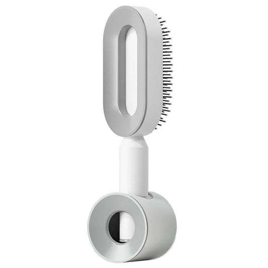 "Self Cleaning Hair Brush For Women One-key Cleaning Hair Loss Airbag Massage Scalp Comb Anti-Static Hairbrush - MANDOTOS"