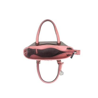 "Michael Kors Ole Jet Set Travel Small Women'S Pvc With Leather One-Shoulder Tote Bag - MANDOTOS"