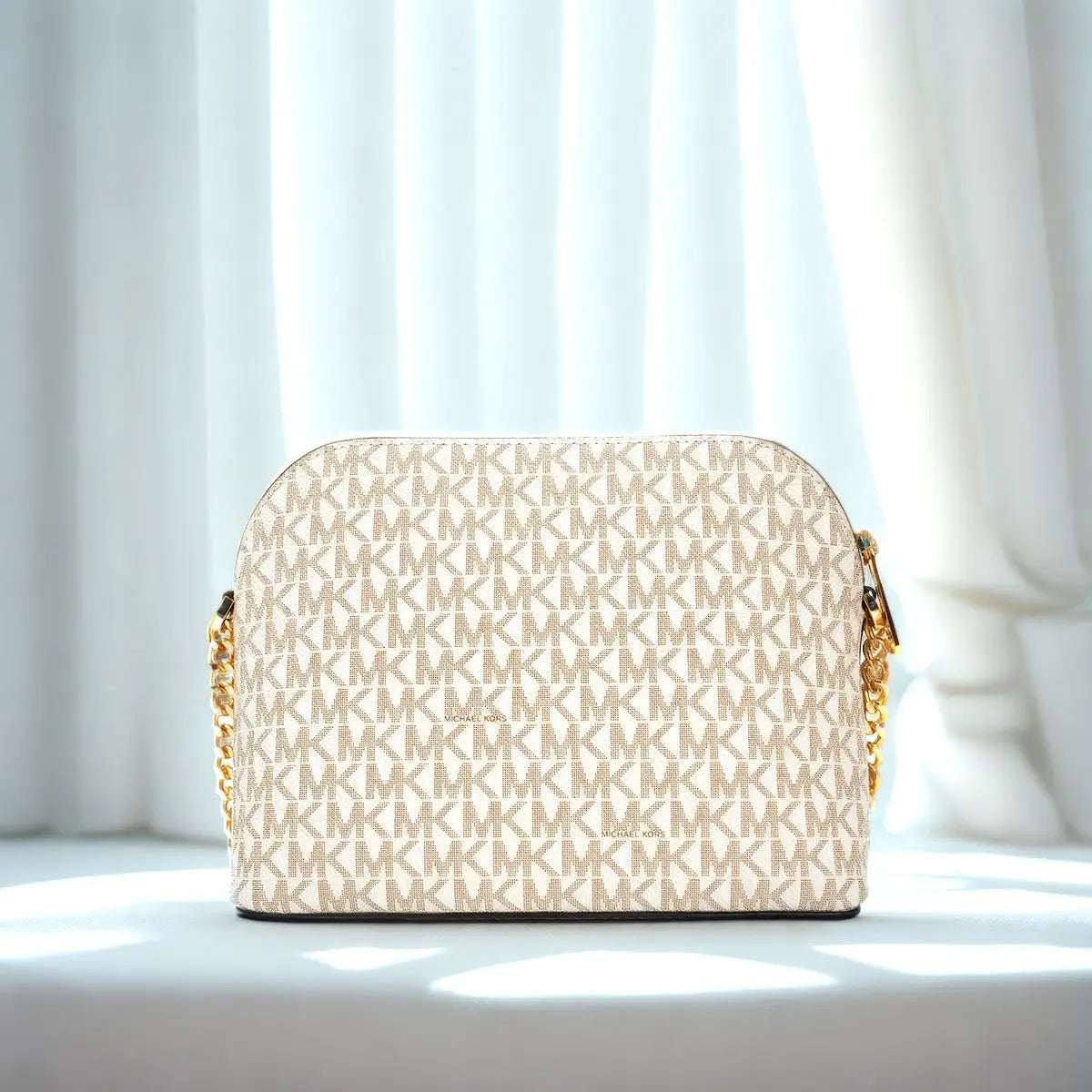 "Michael Kors Ole Jet Set Travel Medium Pvc Printed Women'S Single Shoulder Crossbody Shell Bag - MANDOTOS"