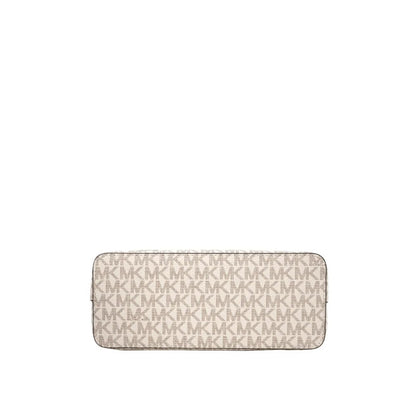 "Michael Kors Ole Jet Set Travel Medium Pvc Printed Women'S Single Shoulder Crossbody Shell Bag - MANDOTOS"