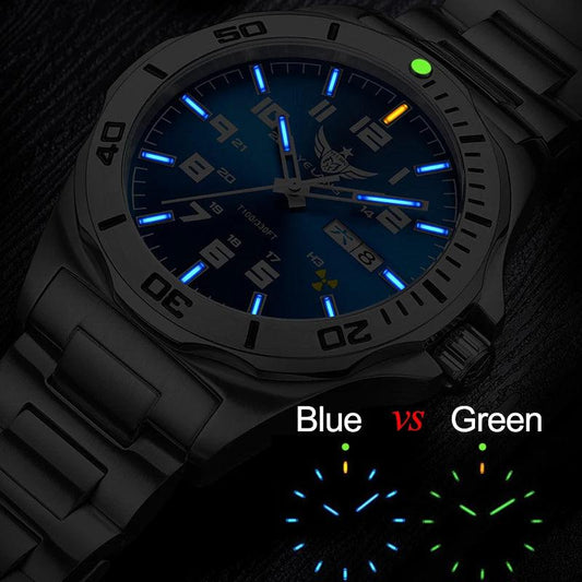 "Yelang V1019 Brand 44MM Men Watch NH36 100M PROFESSIONAL WATERPROOF Deep Diving Mechanical Automatic Watch Sapphire Lens Reloj - MANDOTOS"