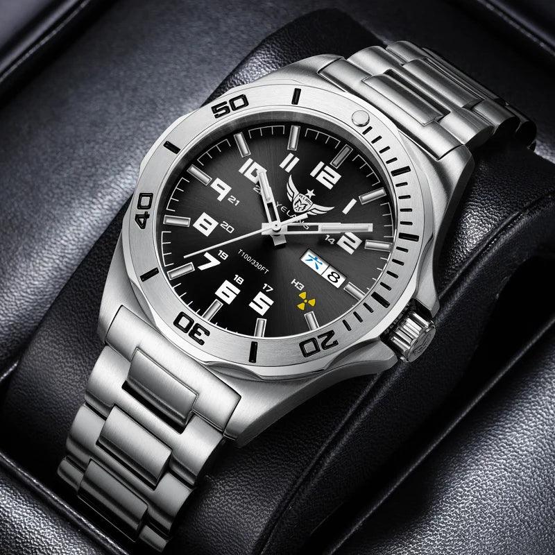 "Yelang V1019 Brand 44MM Men Watch NH36 100M PROFESSIONAL WATERPROOF Deep Diving Mechanical Automatic Watch Sapphire Lens Reloj - MANDOTOS"