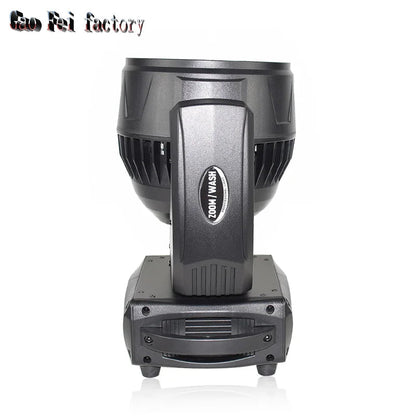 "4-In-1 RGBW LED Zoom Lyre Wash Moving Head DJ Lights with Flight Cases - MANDOTOS"