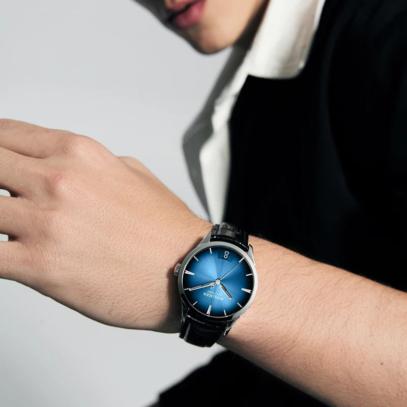 "AGELOCER Budapest Men's Automatic Watch - MANDOTOS"