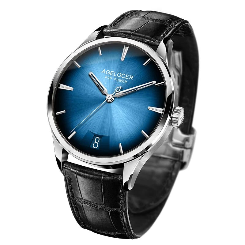 "AGELOCER Budapest Men's Automatic Watch - MANDOTOS"