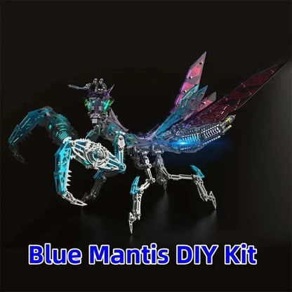 "New Mechanical Praying Mantis Metal DIY Punk Praying Mantis Stainless Steel Insect Assembly 3D Puzzle for Adult and Children - MANDOTOS"