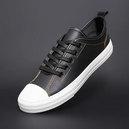 "Men's Spring Tide Leather Casual Shoes - MANDOTOS"