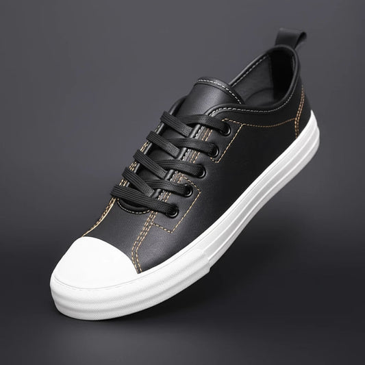 "Men's Spring Tide Leather Casual Shoes - MANDOTOS"