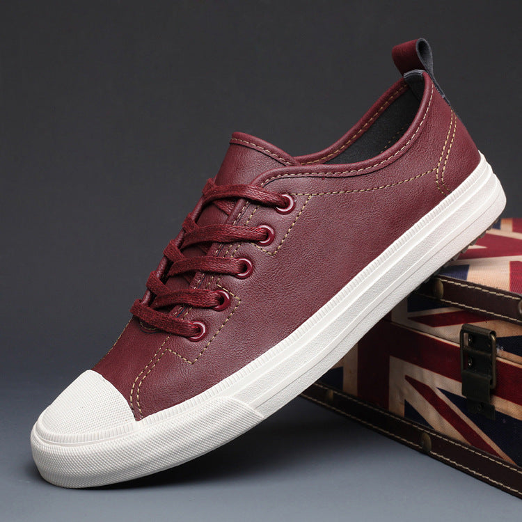 "Men's Spring Tide Leather Casual Shoes - MANDOTOS"