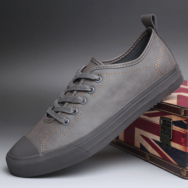 "Men's Spring Tide Leather Casual Shoes - MANDOTOS"