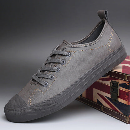 "Men's Spring Tide Leather Casual Shoes - MANDOTOS"