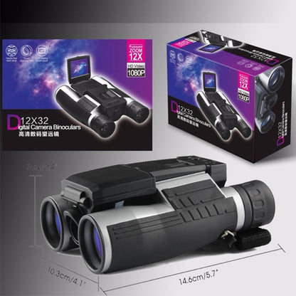 "12x32 Digital Camera Binocular Telescope - MANDOTOS"