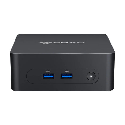 "SOYO M2 PLUS 2 Mini PC Intel Alder Lake N100 Windows 11 Pro Mini PC 16GB DDR4 512GB PCIe M.2 SSD WiFi 5 BT5.0 Desktop Computer - MANDOTOS"