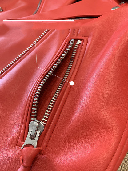 "Chic Women's Casual Sheepskin Jacket - MANDOTOS"