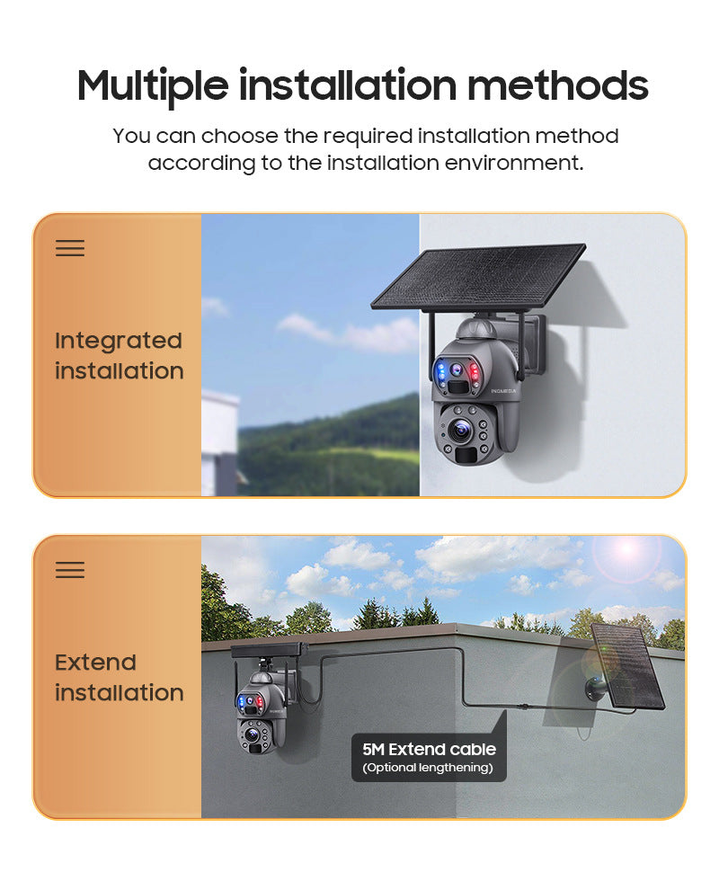 "Ultimate 4G Solar HD Security Camera - MANDOTOS"