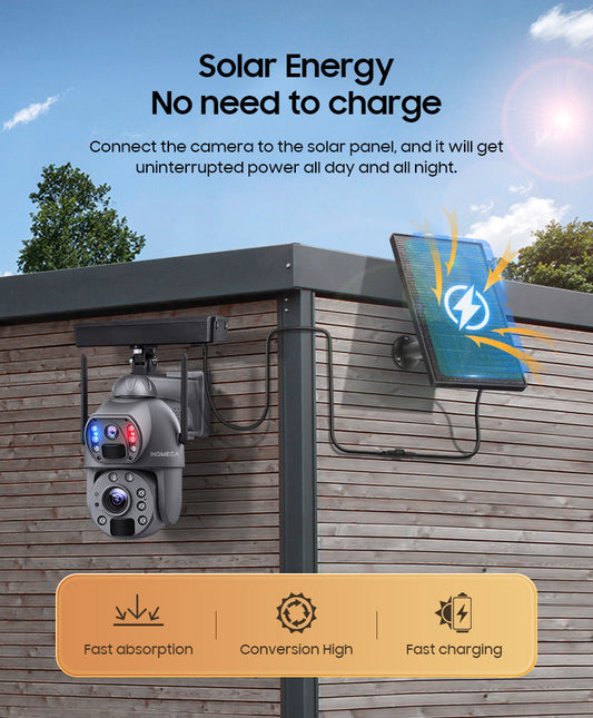 "Ultimate 4G Solar HD Security Camera - MANDOTOS"