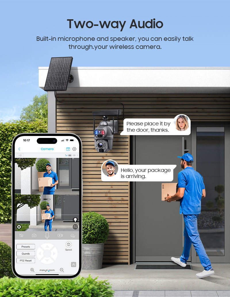 "Ultimate 4G Solar HD Security Camera - MANDOTOS"