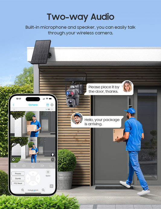 "Ultimate 4G Solar HD Security Camera - MANDOTOS"