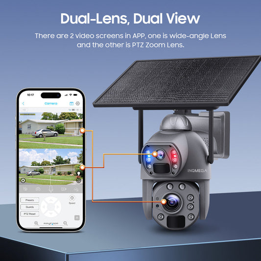 "Ultimate 4G Solar HD Security Camera - MANDOTOS"