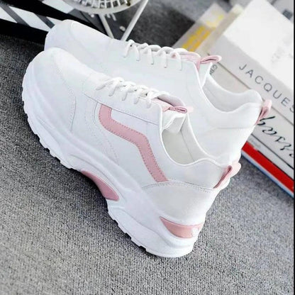 "Sneakers Women Simple Breathable Walking Mesh Flat Shoes Sneakers Women Gym Vulcanized Shoes White Female Footwear New Fashion - MANDOTOS"