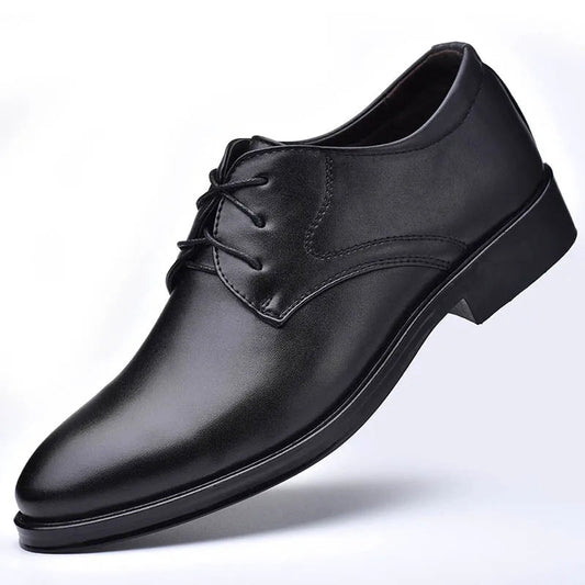 "Men's Premium Leather Business & Casual Shoes - MANDOTOS"