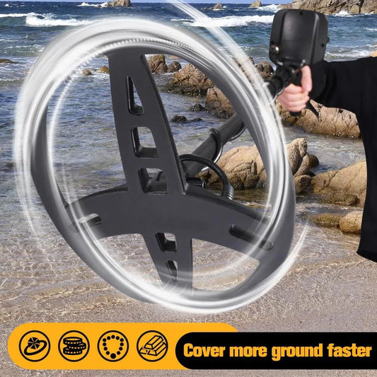"TX-850 Metal Detector Underground Professional Depth 2.5m Scanner Search Finder Gold Detector Treasure Hunter Pinpointer 11inch - MANDOTOS"