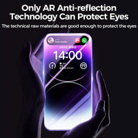 "Fingerprint Anti Peep High-definition Anti Drop Protective Tempered Film - MANDOTOS"