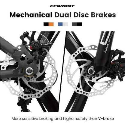 "High-carbon Steel Frame Fork Bike - MANDOTOS"