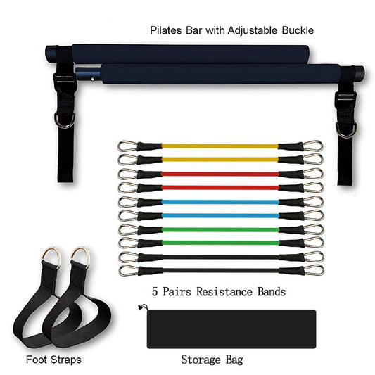 Portable Pilates Bar for Versatile Resistance Training | Elevate Your Fitness Journey! - MANDOTOS0