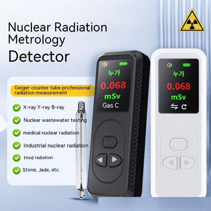 Nuclear Radiation Detector Radioactive Geiger Counter TFT Color Display Rays Tester With Sound Alarm Function - MANDOTOS