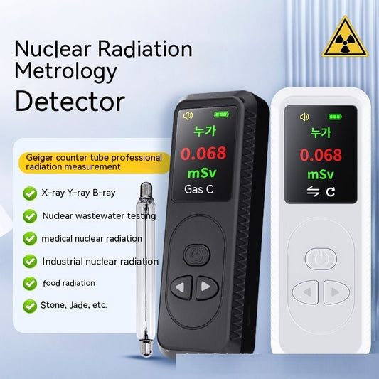 Nuclear Radiation Detector Radioactive Geiger Counter TFT Color Display Rays Tester With Sound Alarm Function - MANDOTOS