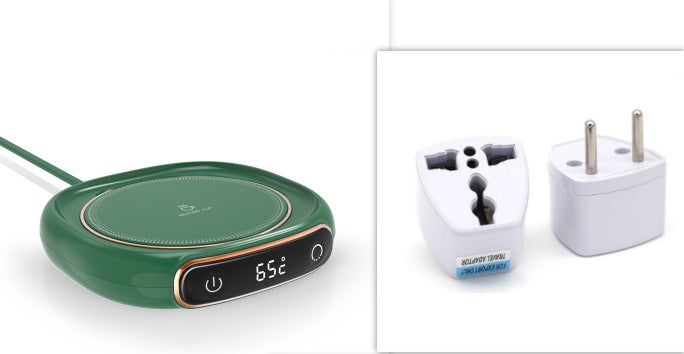 Coffee Mug Warmer Warm Coaster Smart Heating Cup Thermal Insulation Constant Temperature Coaster Heating Pad Desktop - MANDOTOS