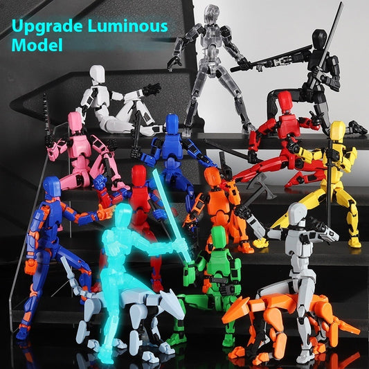 Updated And Hot-sale Multi-Jointed Movable Shapeshift Robot 3D Printed Mannequin Dummy Action Model Doll Toy Kid Gift - MANDOTOS