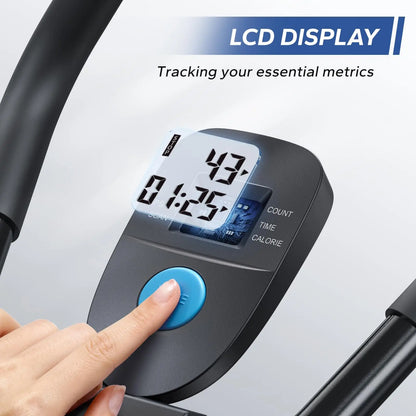 MERACH Ab Machine Adjustable Trainer Workout Foldable Knee Protection Abdominal Exercise Machine Core Ab Exercise System Trainer - MANDOTOS