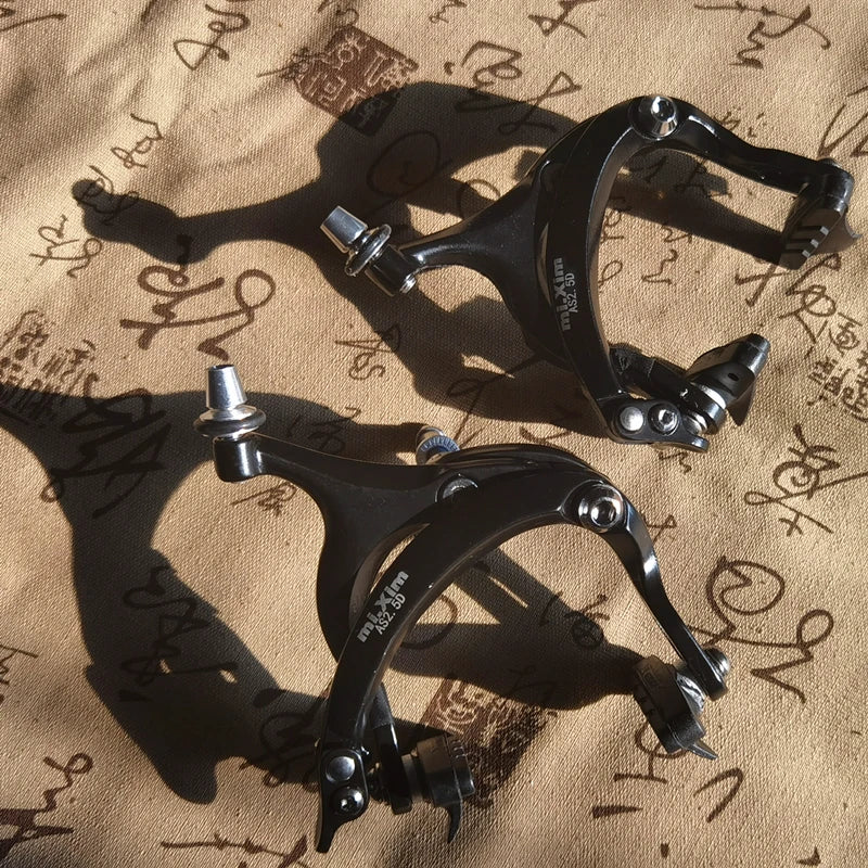 New Bicycle V-Brake AS2.5D-C Racing Road Dual Pivot Bike Aluminum Side Pull Caliper Brake Front Rear Brake 55-72mm