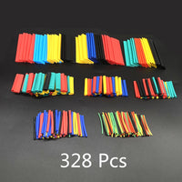 127-750pcs Heat-shrink Tubing Thermoresistant Tube Heat Shrink Wrapping Kit Electrical Connection Wire Cable Insulation Sleeving - MANDOTOS