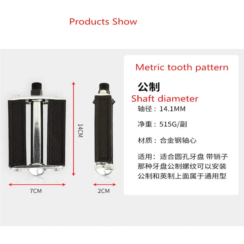 Vintage Old Style Bicycle Pedal, Traditional Retro Universal Tricycle, 26 Inch, 28 Inch