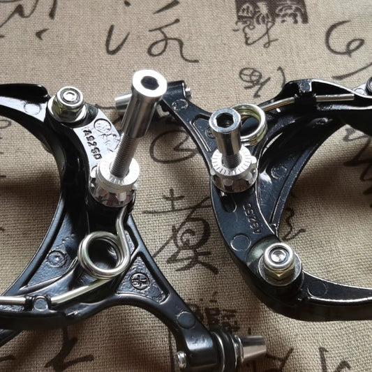 New Bicycle V-Brake AS2.5D-C Racing Road Dual Pivot Bike Aluminum Side Pull Caliper Brake Front Rear Brake 55-72mm