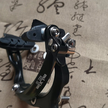 New Bicycle V-Brake AS2.5D-C Racing Road Dual Pivot Bike Aluminum Side Pull Caliper Brake Front Rear Brake 55-72mm