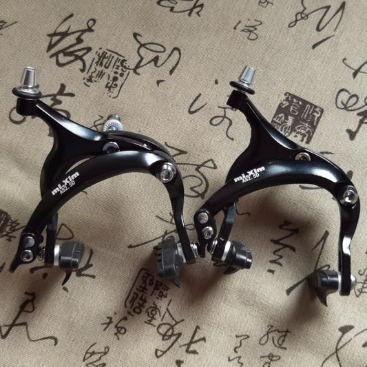 New Bicycle V-Brake AS2.5D-C Racing Road Dual Pivot Bike Aluminum Side Pull Caliper Brake Front Rear Brake 55-72mm