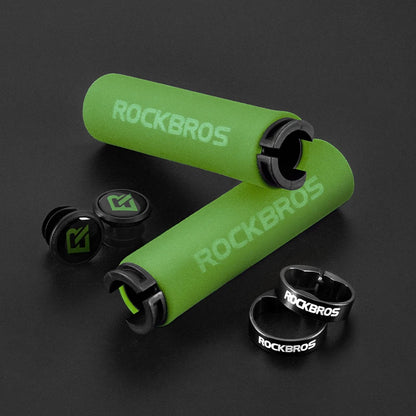 ROCKBROS Cycling Grips: Boost Ride Comfort & Control! - MANDOTOS
