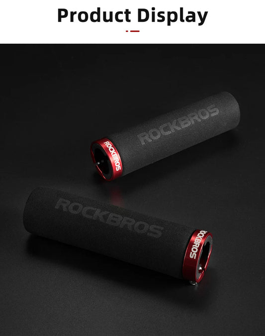ROCKBROS Cycling Grips: Boost Ride Comfort & Control! - MANDOTOS