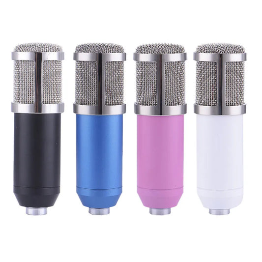 Professional BM-800 BM Condenser Microphone Pro Audio Studio Vocal Recording KTV Karaoke Desktop Metal Shock Mount