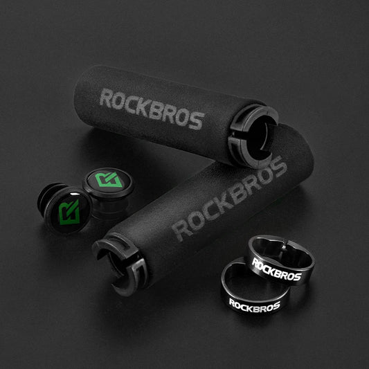 ROCKBROS Cycling Grips: Boost Ride Comfort & Control! - MANDOTOS