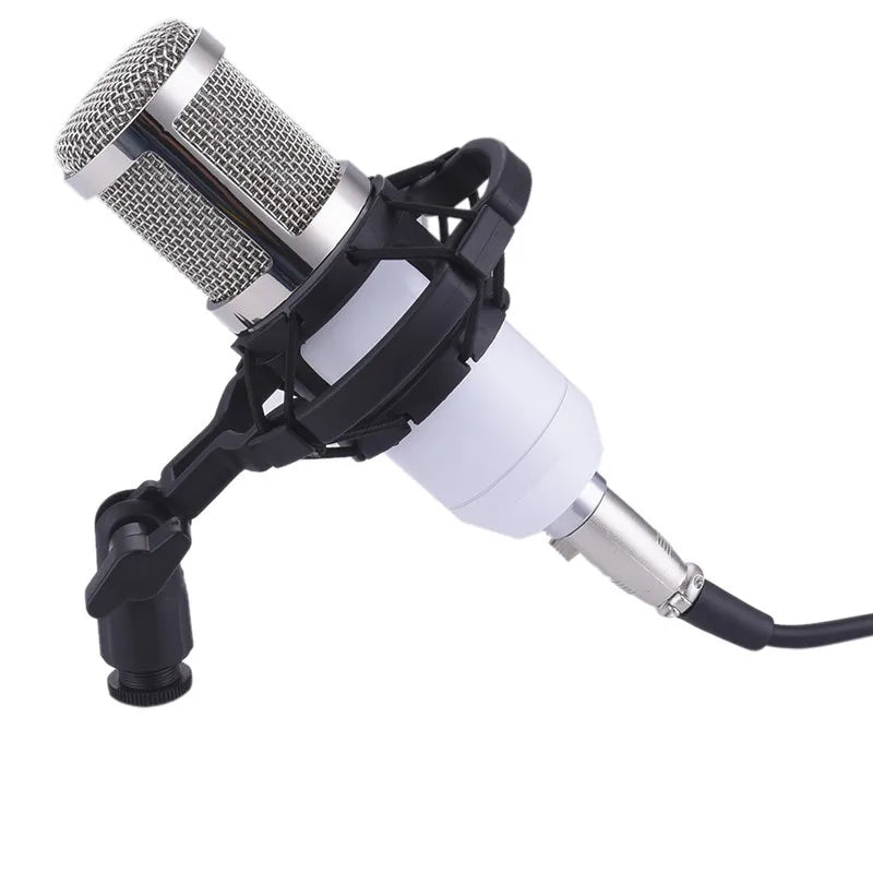 Professional BM-800 Condenser Mic - Elevate Your Voice with Clarity & Performance! 🎤✨🎶 - White