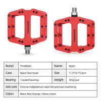 Upgrade Your Ride with ThinkRider Flat Bike Pedals! Ultimate Durability & Performance 🚴♂️ - MANDOTOS