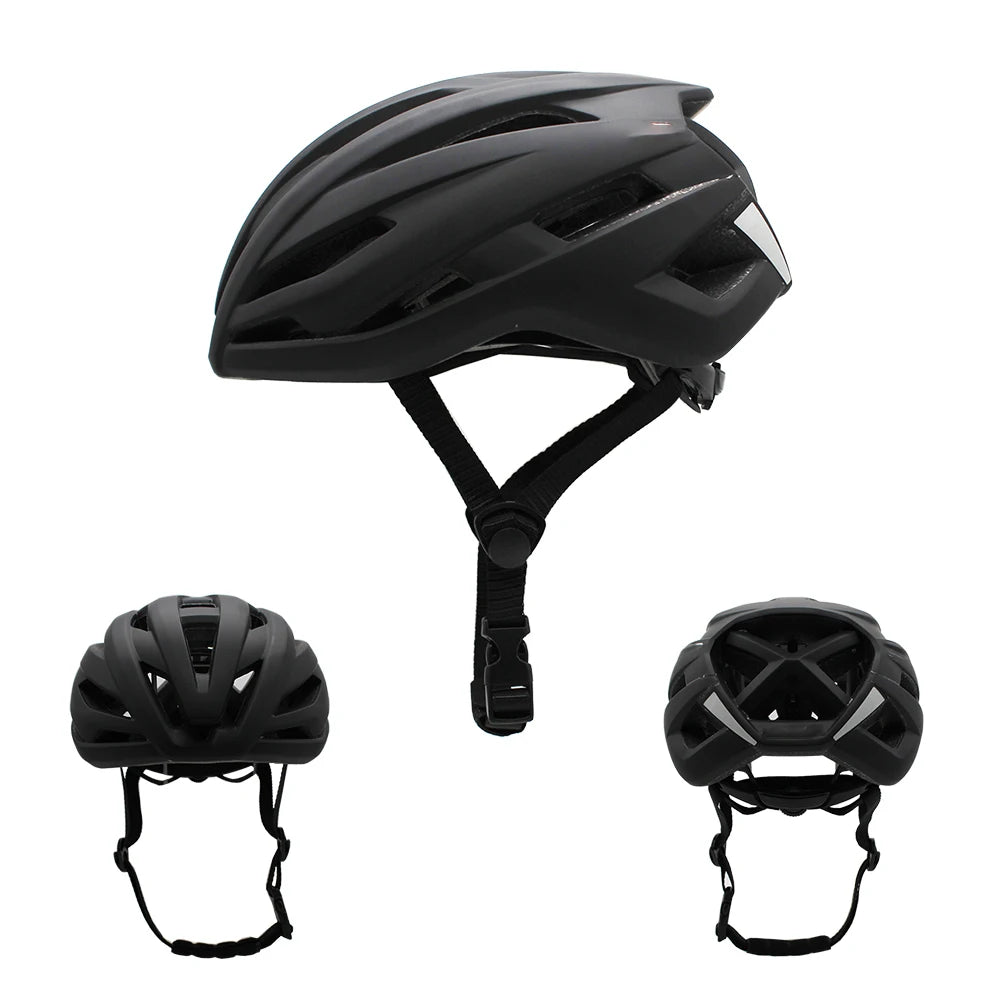 Bicycle Road Races Bike Helmet Cycling Bicycle Sports Safety Cyclocross Riding Mens Racing Time-Trial Reflective Helmet