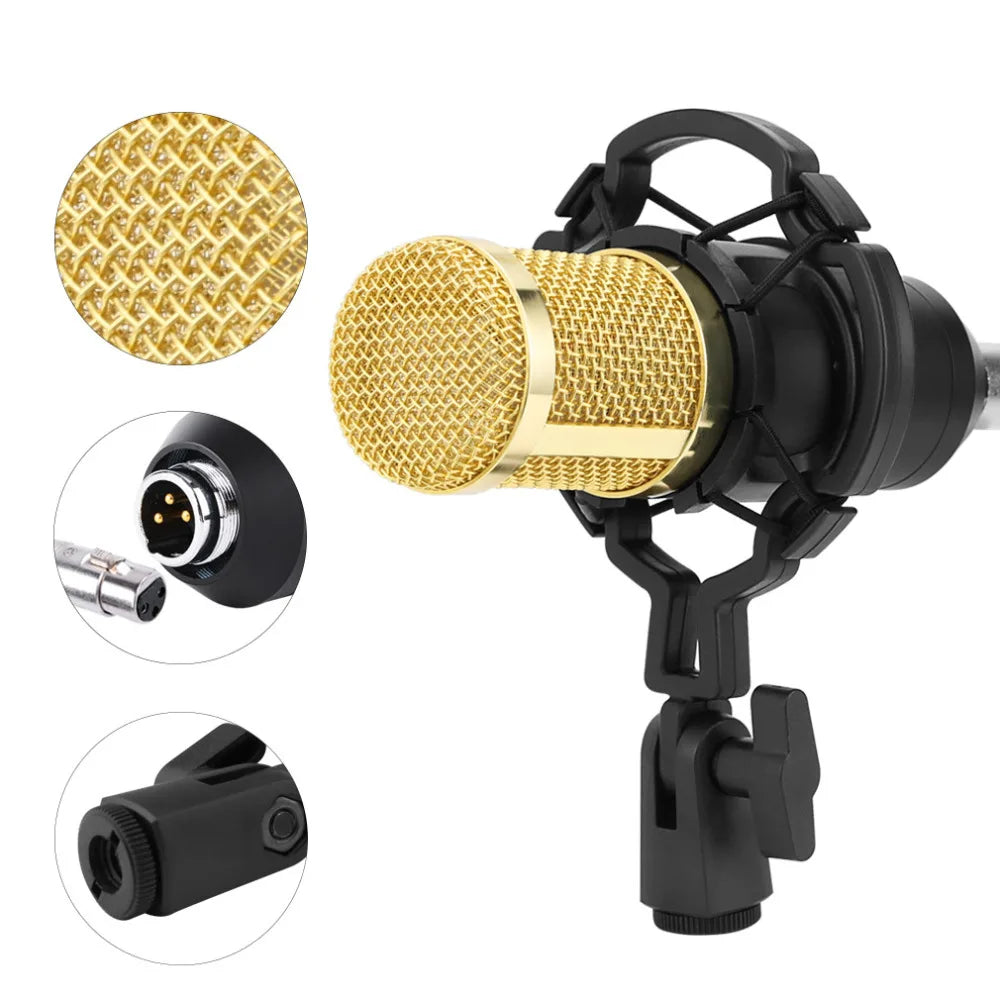 Professional BM-800 Condenser Mic - Elevate Your Voice with Clarity & Performance! 🎤✨🎶 -