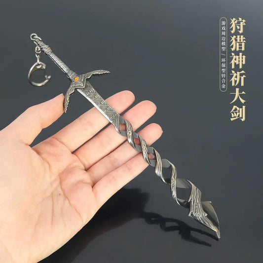 Elden Ring 22cm Metal God Sword Replica - MANDOTOS